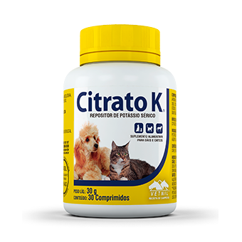 Citrato K - 30 comp